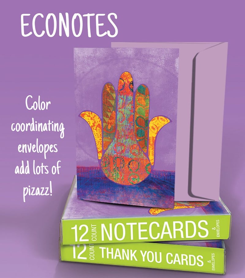 Tree-Free Greetings EcoNotes 12-Count Little Nestling Hummingbird Blank Notecard Set With Envelopes, All Occasion, For Bird Lover (FS56867) - Image 2